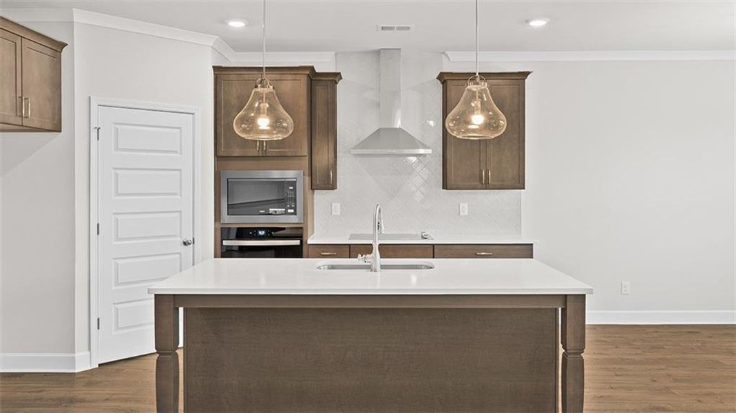Furnished interior view inside a new home in Evergreen Crossing, Locust Grove (Image 4).