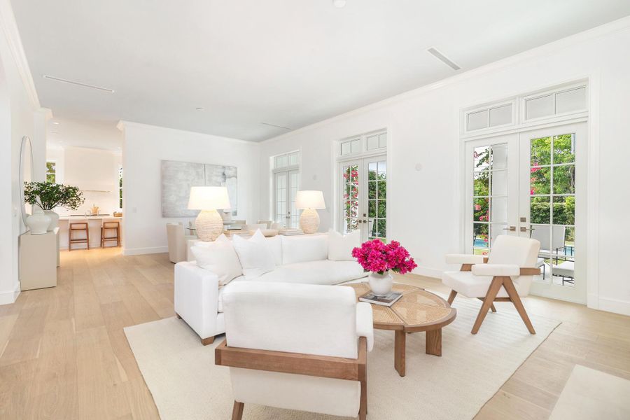 Furnished interior view inside a new home in , West Palm Beach (Image 16). Furnished interior view inside a new home in , West Palm Beach (Image 16).