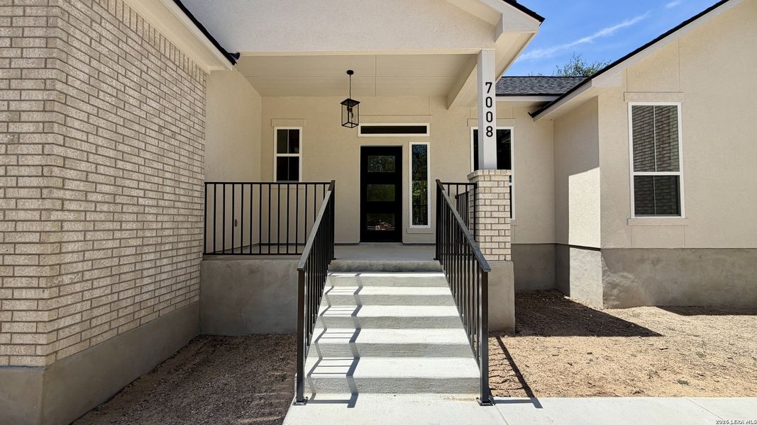 Exterior details and patio area of a home in , Bulverde (Image 27).