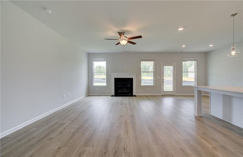 Spacious, unfurnished interior of a new home in Grandview at Millers Mill, Stockbridge (Image 19). Spacious, unfurnished interior of a new home in Grandview at Millers Mill, Stockbridge (Image 19).