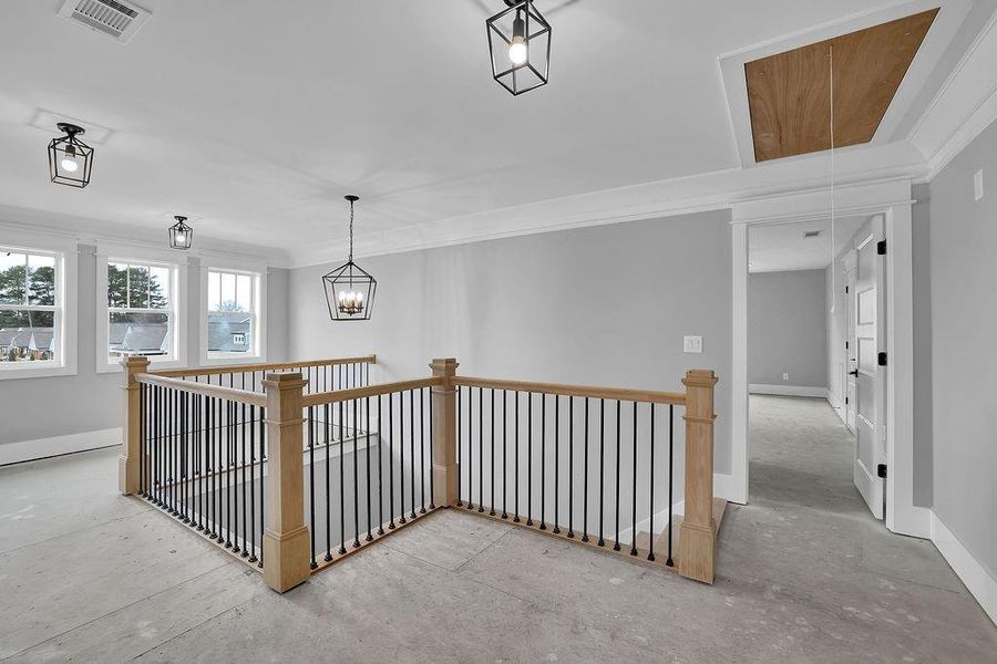 Spacious, unfurnished interior of a new home in , Holly Springs (Image 34).