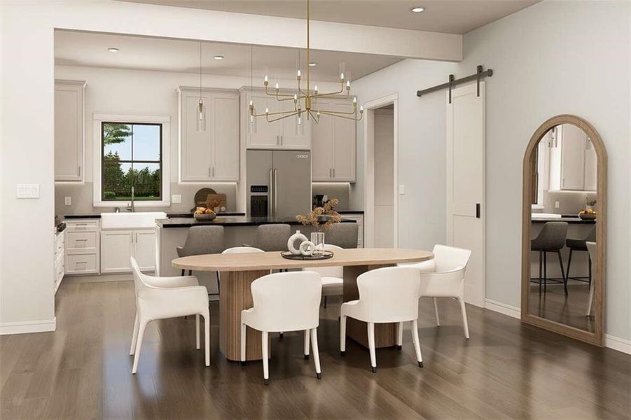 Furnished interior view inside a new home in , Ellijay (Image 8). Furnished interior view inside a new home in , Ellijay (Image 8).