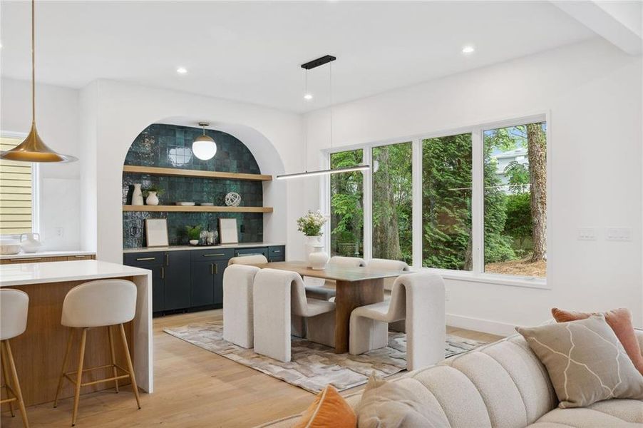 Furnished interior view inside a new home in , Brookhaven (Image 7). Furnished interior view inside a new home in , Brookhaven (Image 7).