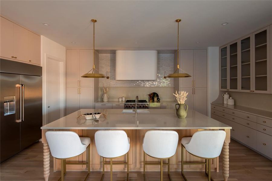 Furnished interior view inside a new home in , Dallas (Image 35).