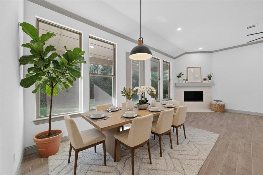 Furnished interior view inside a new home in , Athens (Image 5).