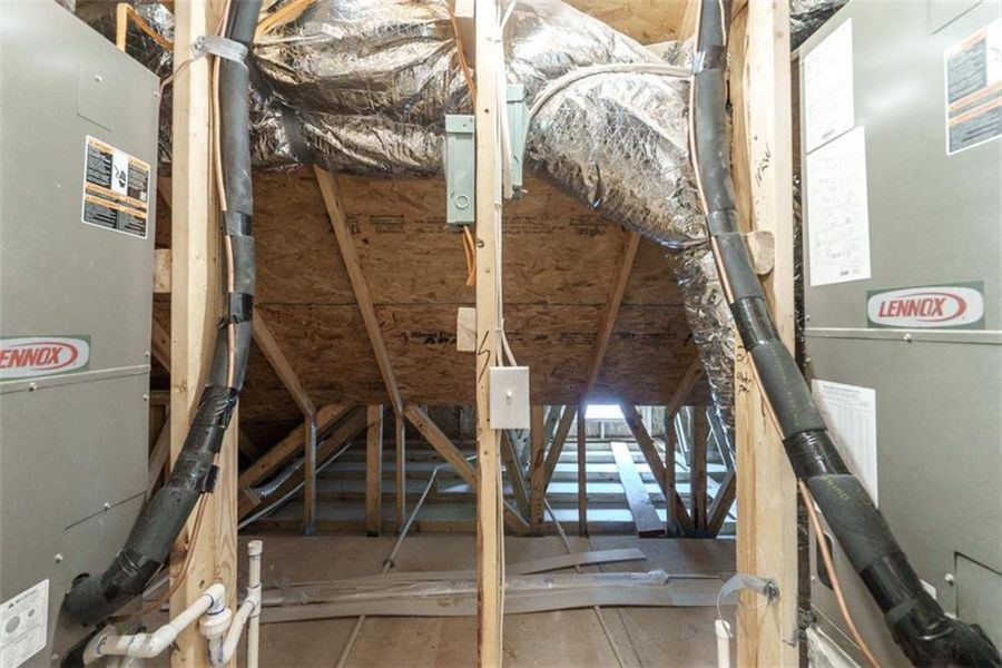 In-progress construction of a new home in , Covington, GA (Image 49).