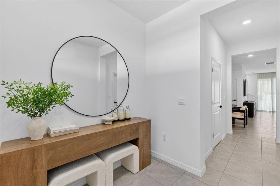 Furnished interior view inside a new home in Mangrove Point, Apollo Beach (Image 38).