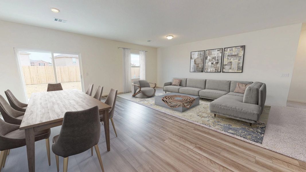 Representative furnished interior of a home built from the Aurora by Starlight Homes in The Summit at Carters Station, Columbia (Image 5).