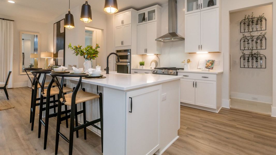 Representative furnished interior of a home built from the The Curator by DRB Elevate. in Brook Run, Fort Mill (Image 12).