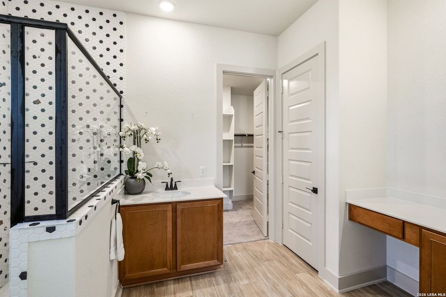 Furnished interior view inside a new home in Buffalo Crossing, Cibolo (Image 16).