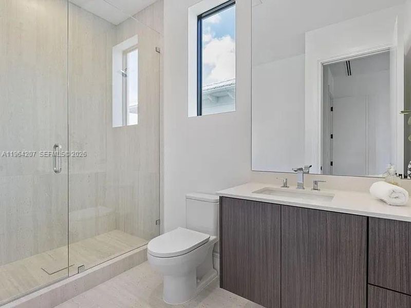 Furnished interior view inside a new home in , West Palm Beach (Image 33).