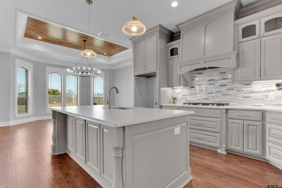 Furnished interior view inside a new home in , Hideaway (Image 13).