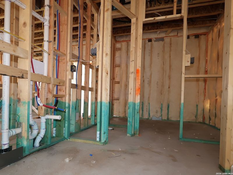 In-progress construction of a new home in Meadows at Clear Springs, New Braunfels, TX (Image 31).