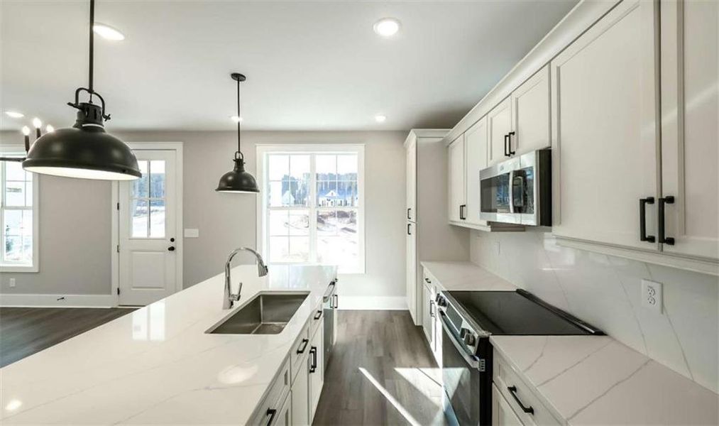 Furnished interior view inside a new home in , Bowdon (Image 8).
