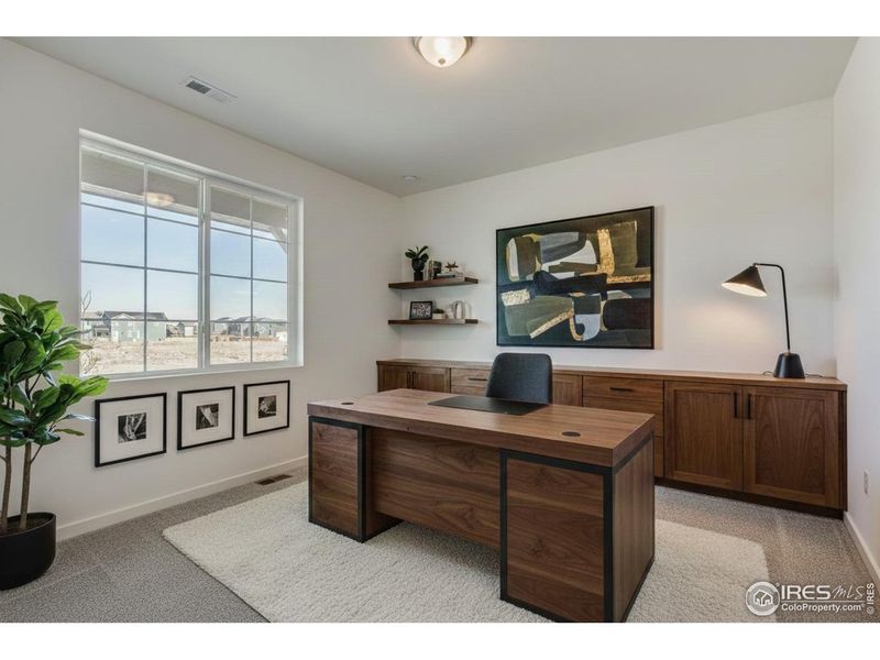 Furnished interior view inside a new home in Farmstead, Berthoud (Image 10).