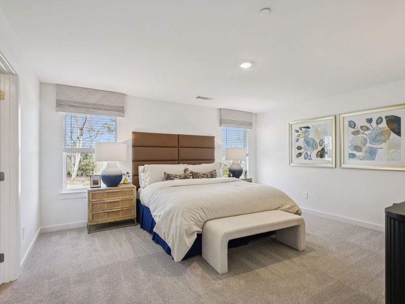 Furnished interior view inside a new home in Greystone - Legacy Series, Smyrna (Image 10).