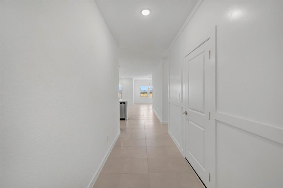 Inviting foyer