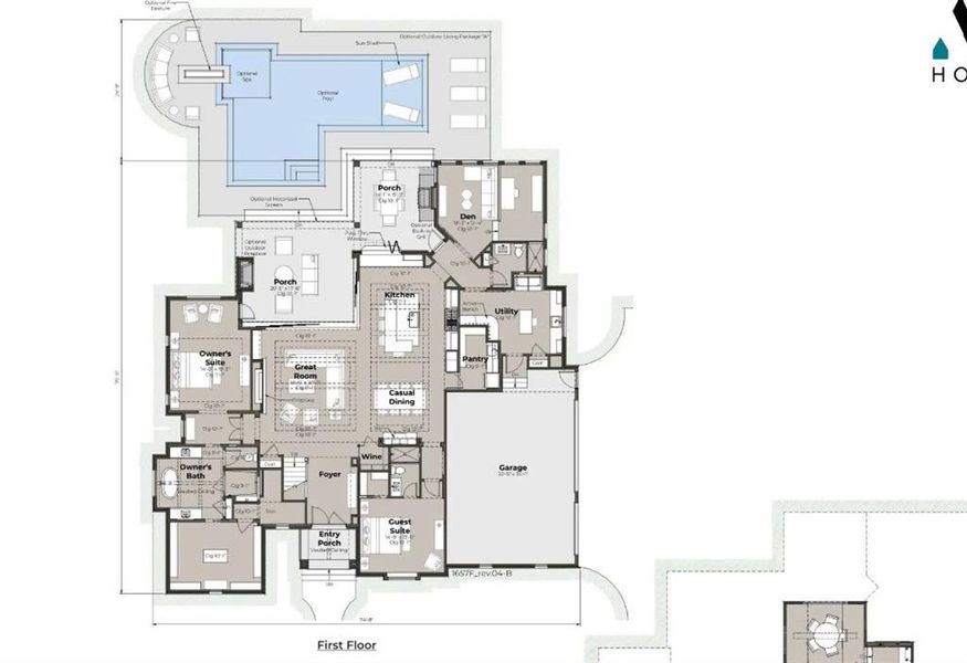 2D floor plan layout of this home in , Gainesville, GA (Image 5). 2D floor plan layout of this home in , Gainesville, GA (Image 5).