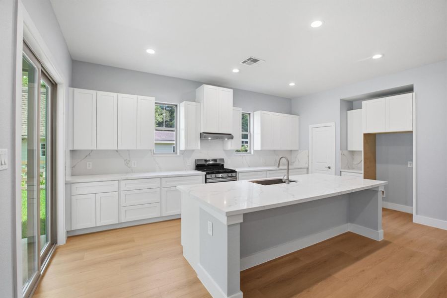 Furnished interior view inside a new home in , Magnolia (Image 14).