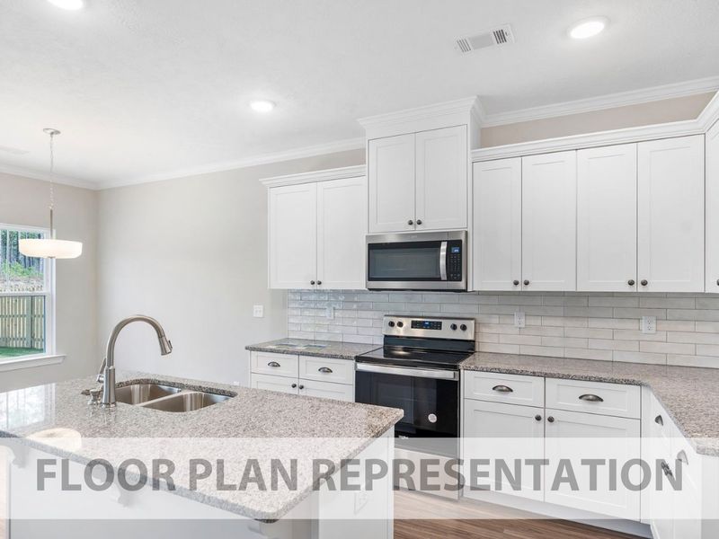 Kitchen Floorplan Representation Photo 2 | The 1580 Plan