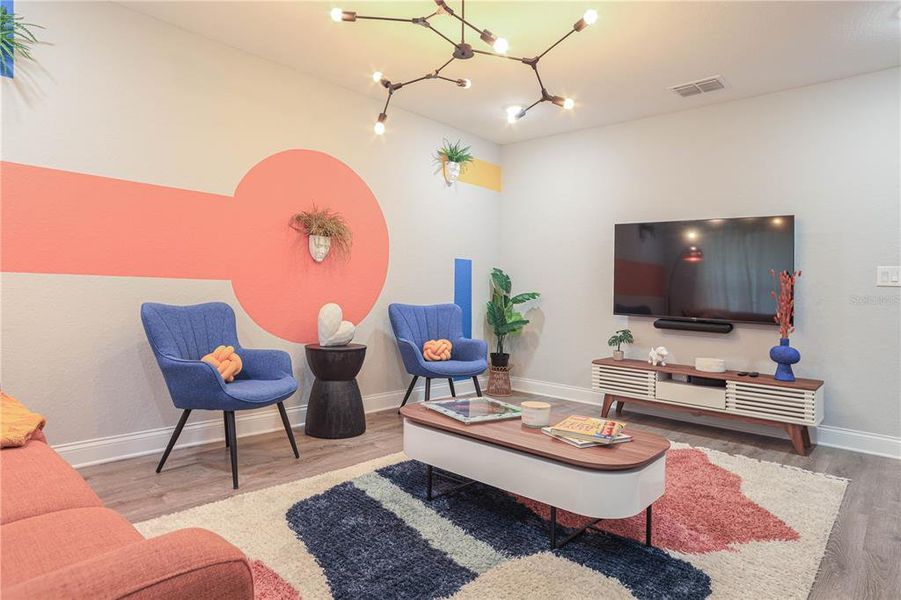 Furnished interior view inside a new home in , Lake Wales (Image 3).