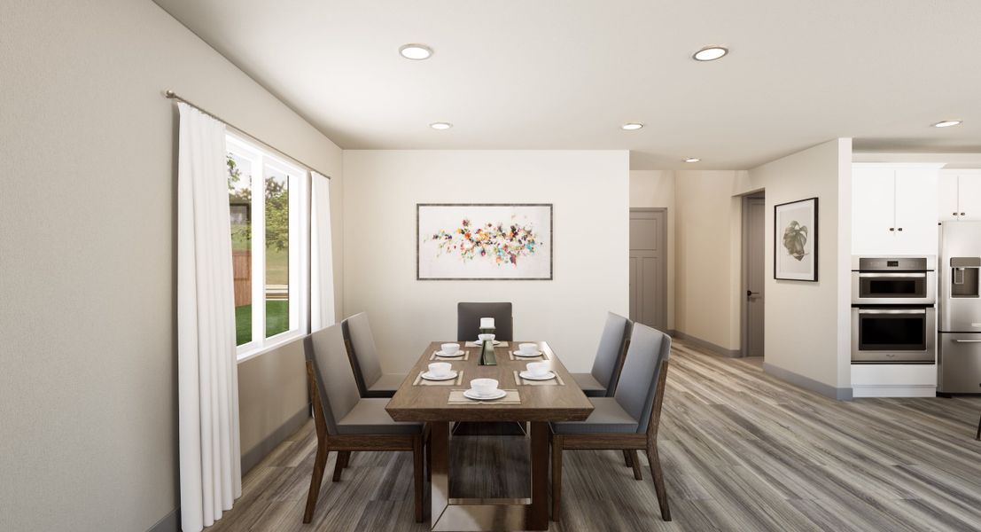 Representative furnished interior of a home built from the 4035 by Tri Pointe Homes in Reunion, Commerce City (Image 15). Representative furnished interior of a home built from the 4035 by Tri Pointe Homes in Reunion, Commerce City (Image 15).
