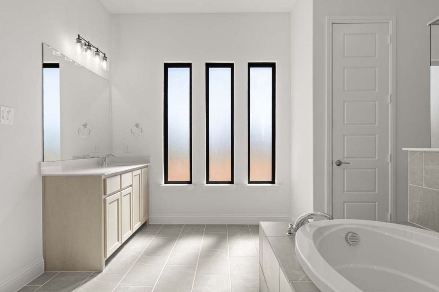 Furnished interior view inside a new home in Park Hills, Rockwall (Image 10).