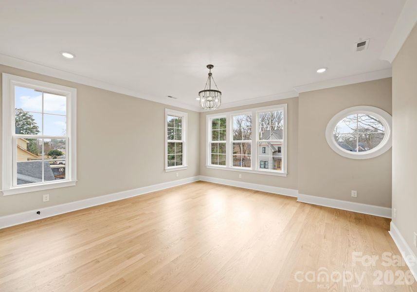 Spacious, unfurnished interior of a new home in , Charlotte (Image 24).