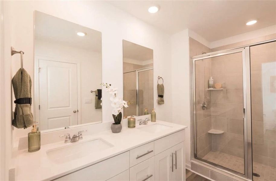 Furnished interior view inside a new home in , McDonough (Image 3).
