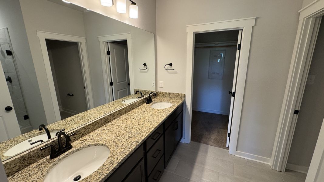 Furnished interior view inside a new home in The Greens at Legacy Townhomes, Springfield (Image 9). Furnished interior view inside a new home in The Greens at Legacy Townhomes, Springfield (Image 9).