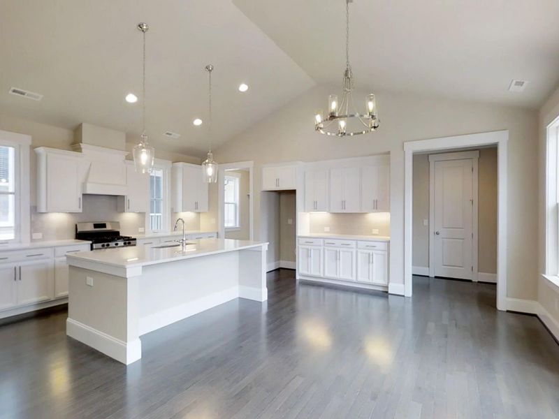Representative furnished interior of a home built from the Byford by Avencia Homes in Riverwalk, Rock Hill (Image 7).