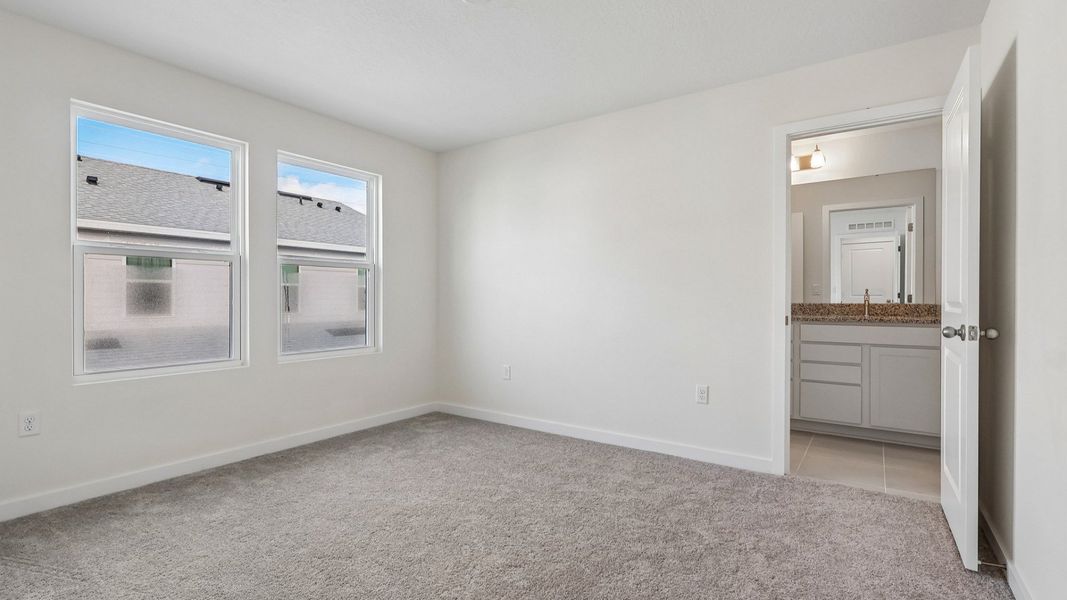 Furnished interior view inside a new home in Cyrene at Harmony, St. Cloud (Image 19).