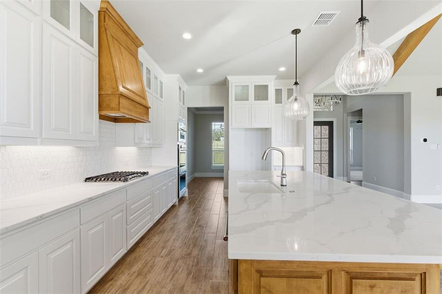 Furnished interior view inside a new home in , Weatherford (Image 16).