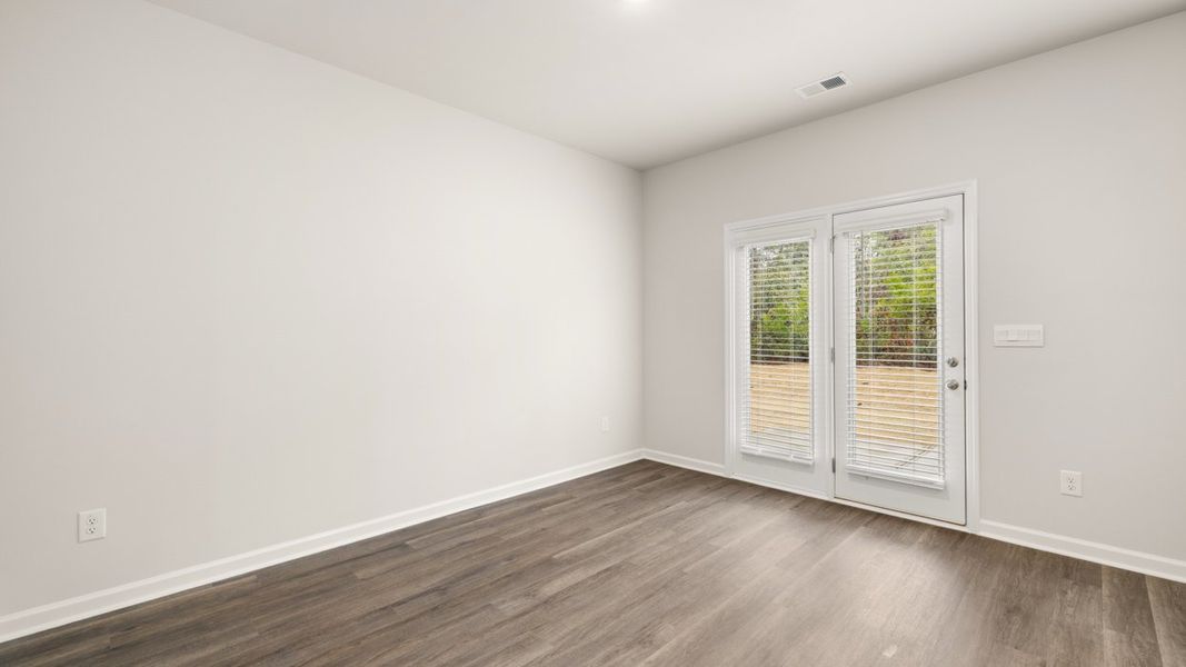 Representative unfurnished interior of a home built from the Stratford by D.R. Horton in Laurel Park Townhomes, Hephzibah (Image 15).