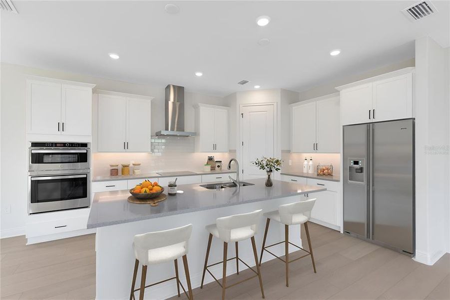 Virtually staged image.