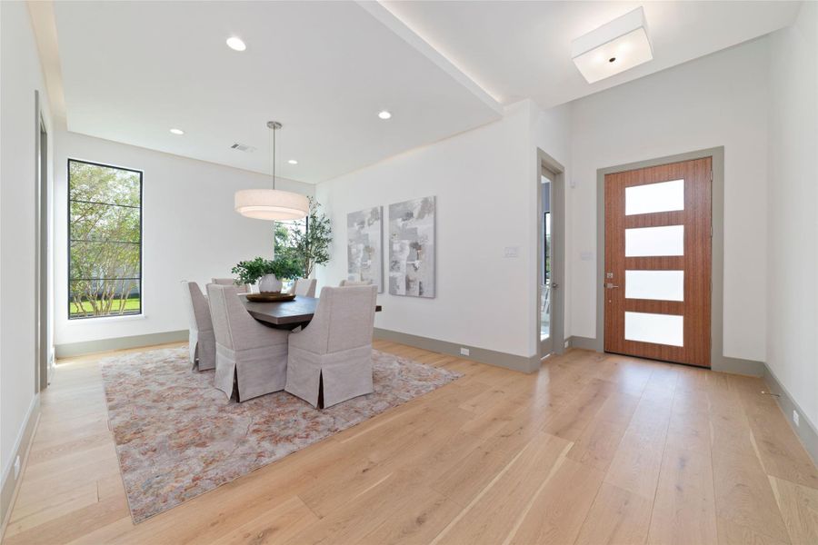Furnished interior view inside a new home in , Bellaire (Image 37). Furnished interior view inside a new home in , Bellaire (Image 37).