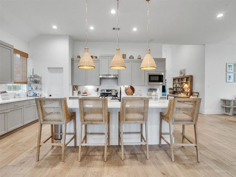 Furnished interior view inside a new home in , Katy (Image 32).