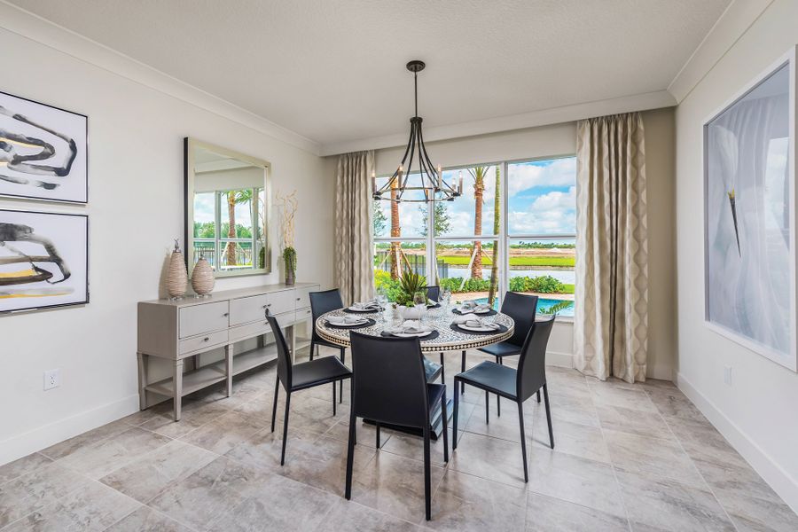 Representative furnished interior of a home built from the Capella by GL Homes in Apex at Avenir, Palm Beach Gardens (Image 6). Representative furnished interior of a home built from the Capella by GL Homes in Apex at Avenir, Palm Beach Gardens (Image 6).