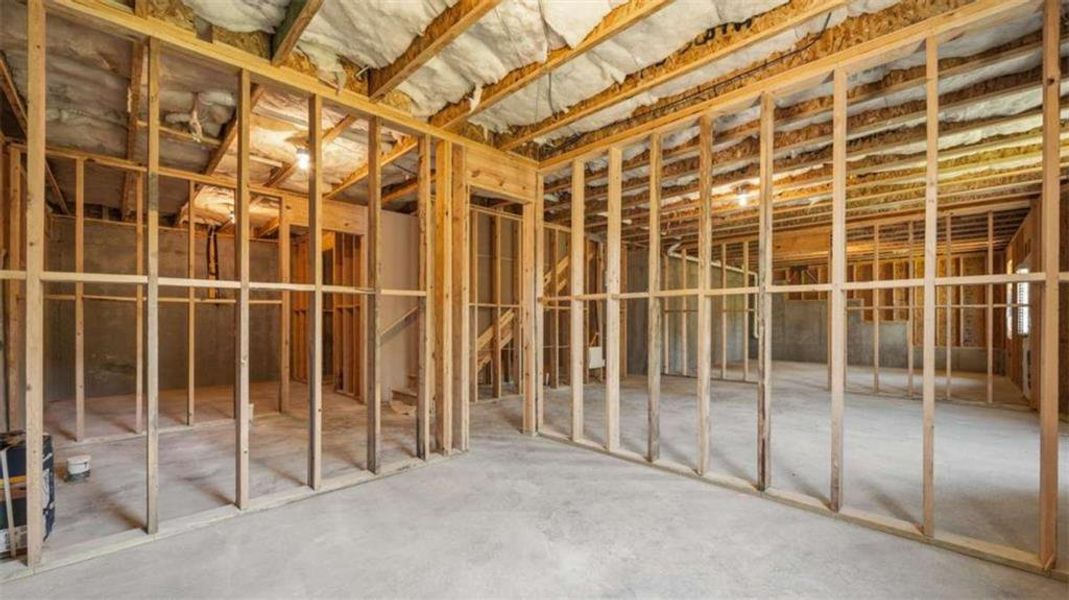 In-progress construction of a new home in Water Oak Estates, Lawrenceville, GA (Image 32).