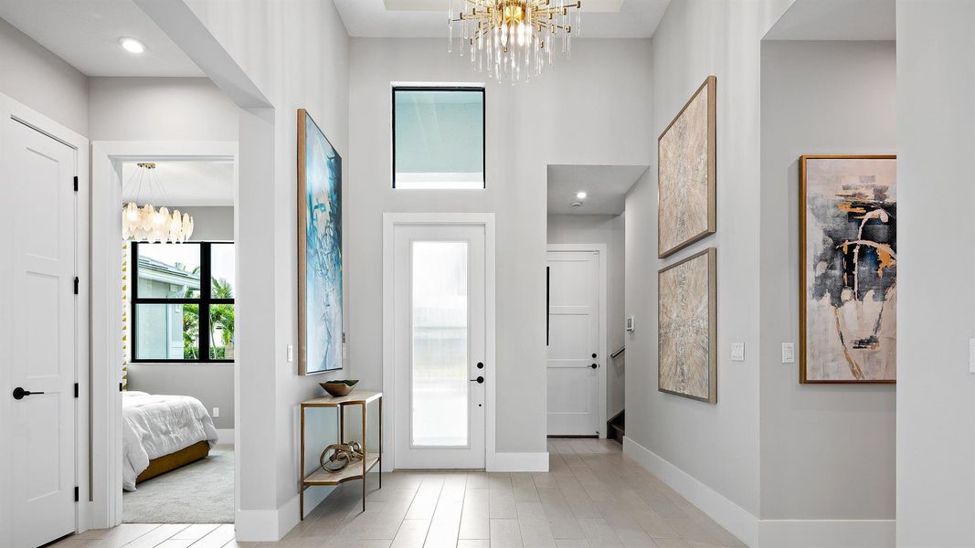 Furnished interior view inside a new home in , Palm Beach Gardens (Image 21). Furnished interior view inside a new home in , Palm Beach Gardens (Image 21).