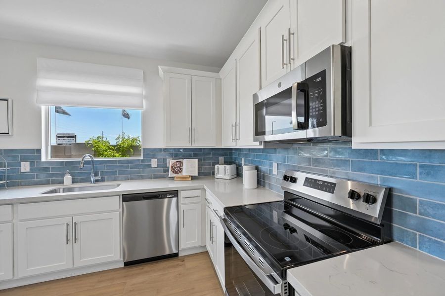 Costal Collection finishes. Model home, finishes may vary. Costal Collection finishes. Model home, finishes may vary.