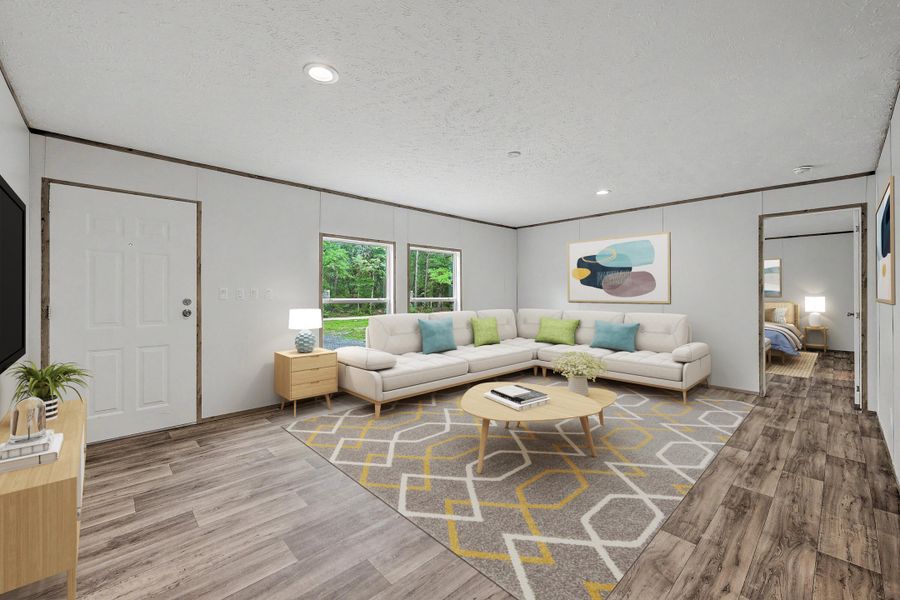Furnished interior view inside a new home in , Ridgeville (Image 16).