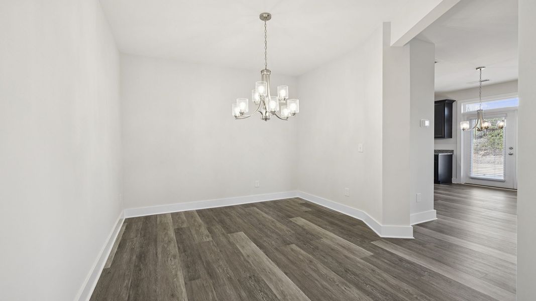 Spacious, unfurnished interior of a new home in Edgewood Estates, Piedmont (Image 13). Spacious, unfurnished interior of a new home in Edgewood Estates, Piedmont (Image 13).