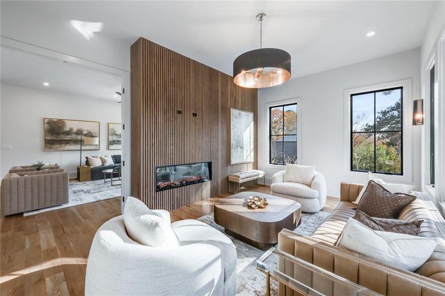 Furnished interior view inside a new home in , Dunwoody (Image 13).
