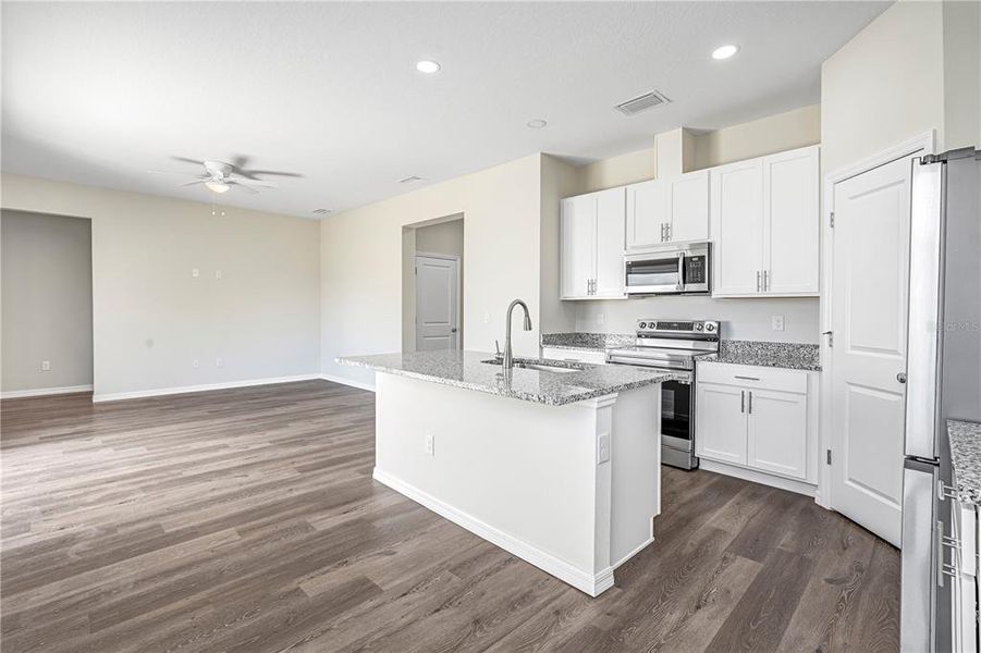 Furnished interior view inside a new home in , Brooksville (Image 9). Furnished interior view inside a new home in , Brooksville (Image 9).