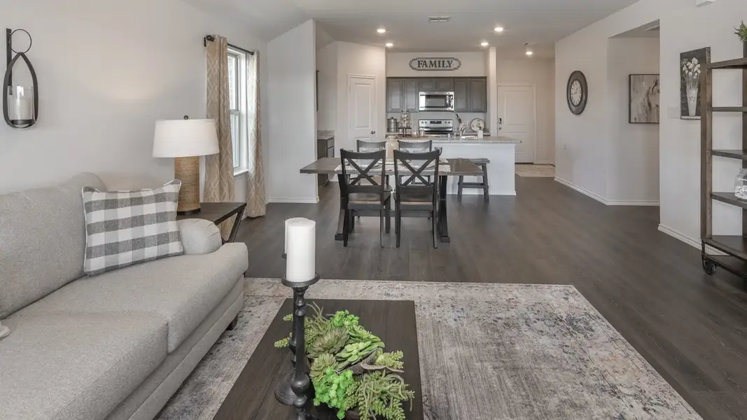 Furnished interior view inside a new home in The Reserve at Timber Creek, Lindale (Image 22). Furnished interior view inside a new home in The Reserve at Timber Creek, Lindale (Image 22).