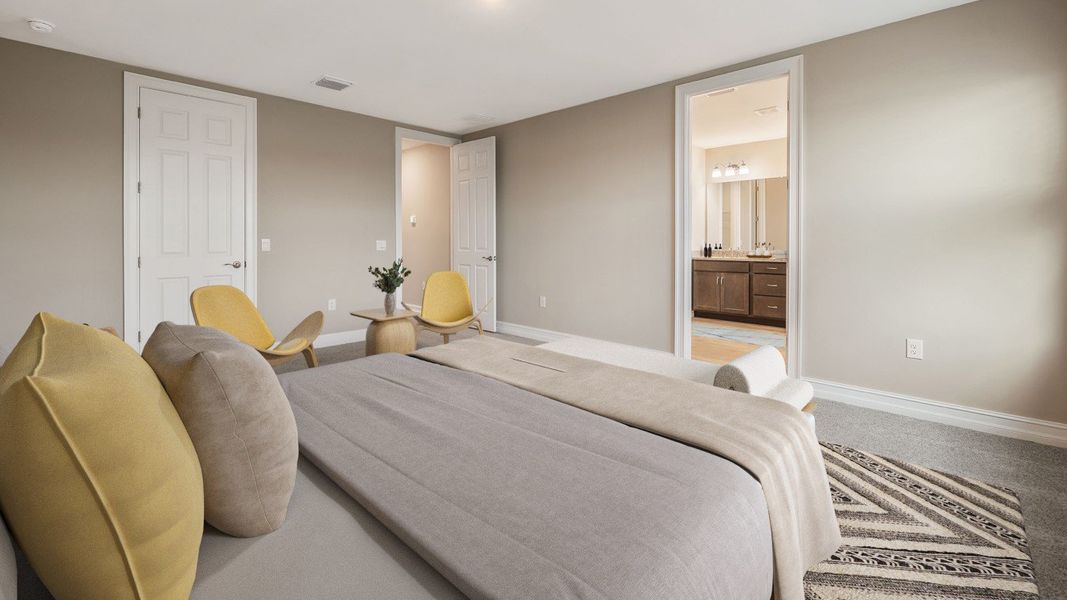 Furnished interior view inside a new home in Stonewater, Cape Coral (Image 7).