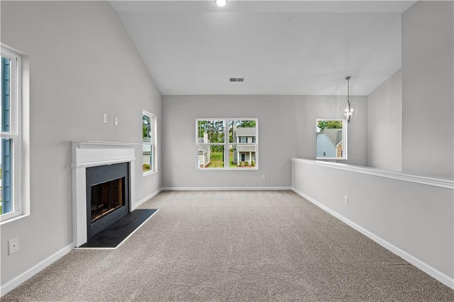 Spacious, unfurnished interior of a new home in , Villa Rica (Image 33). Spacious, unfurnished interior of a new home in , Villa Rica (Image 33).