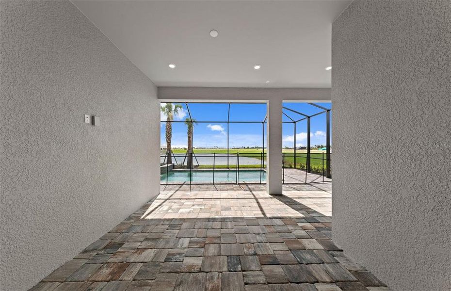 Exterior details and patio area of a home in BeachWalk by Manasota Key, Englewood (Image 27).