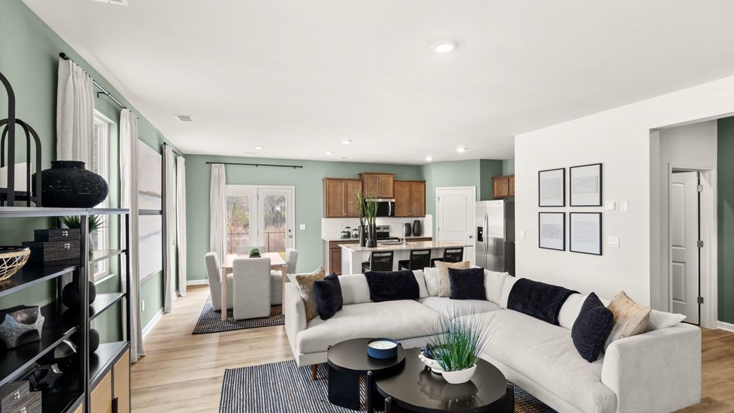 Representative furnished interior of a home built from the Sudbury by D.R. Horton in Carlton, Douglasville (Image 16).